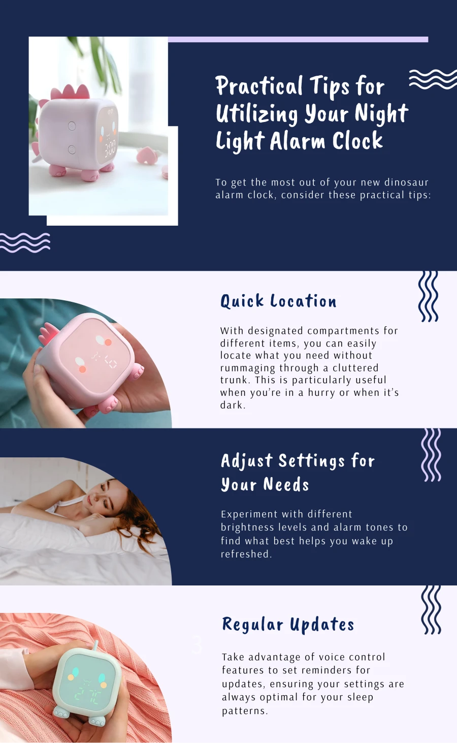 Night Light Alarm Clock - Wake Up To Adventure: Transform Mornings With A Fun Alarm Clock