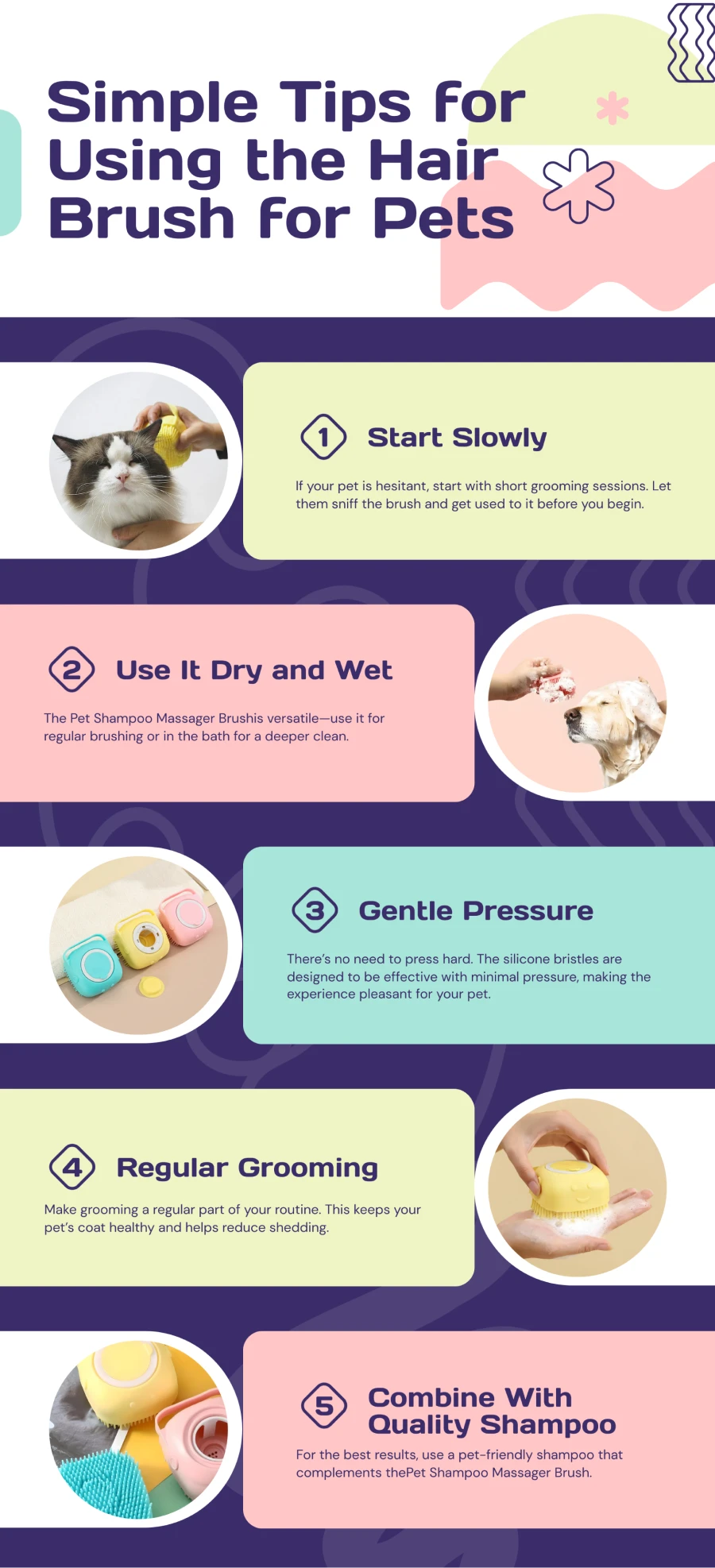 hair brush for pets - Love Your Pet’s Coat? Here's How To Keep It Silky Smooth!